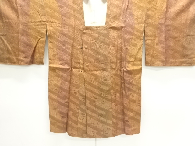 JAPANESE MICHIYUKI COAT / WOVEN LEAVES